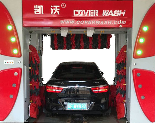 全自動洗車機出現水位異?，F象該怎么辦？